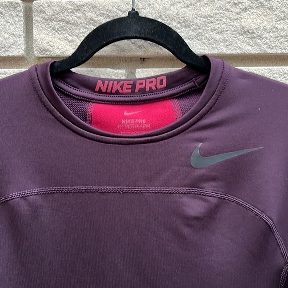 Nike PRO Hyperwarm Long Sleeve Shirt S - Picture 2 of 8